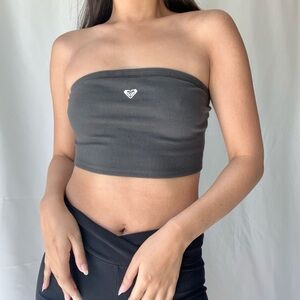 Roxy Rib Crop Tube Top